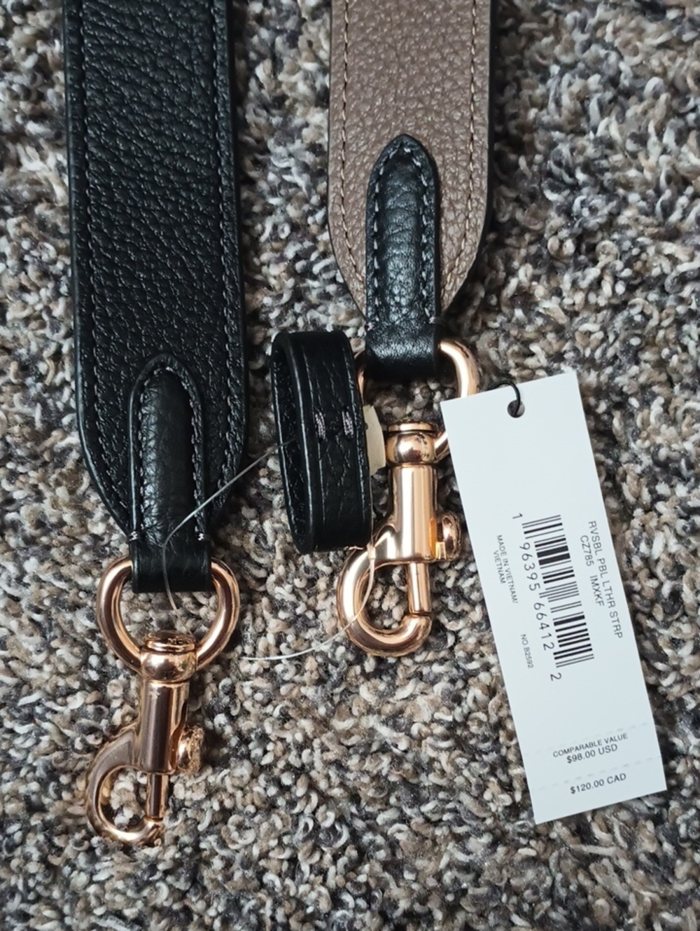 Coach Reversible Replacement Strap